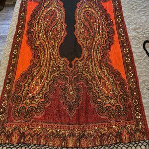 Sequined Embellished Shaw